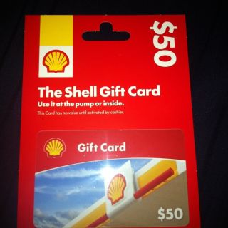 50 Shell Gift Card Brand New 