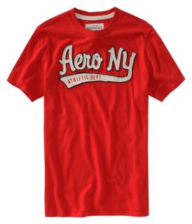 AEROPOSTALE New York Aero NY Athletic Dept Graphic T Shirt XL NWT Red
