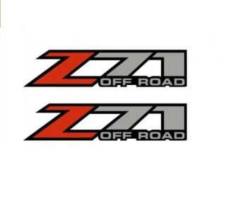 Chevy Z71 Off Road Decals 99 UP Z 71 GM OEM Fullsize .