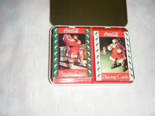 Coke Playing Cards Xmass