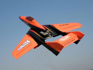  120 63 Nitro Gas Prop Jet R C RC Airplane Plane Black Orange