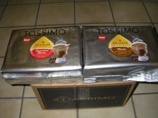  Tassimo Gevalia Kaffe Mocha and Peppermint Mocha Coffee T Discs