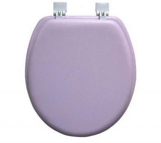 Ginsey Classique Soft Toilet Seat Standard Round Lilac