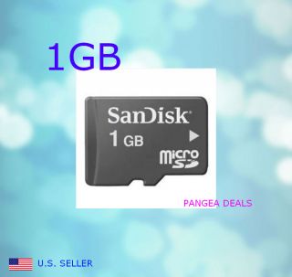1GB Micro SD Flash Memory Card with Adapter