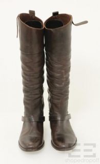 Golden GOOSE Brown Leather Tall Boots Size 36