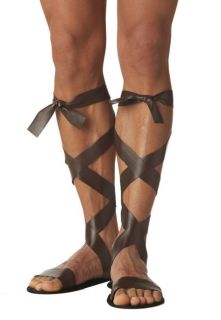 Roman Warrior Gladiator Hercules Sandals Costume Sandals