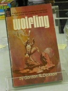 Wolfling Paperback Signed by Gordon R Dickson VG