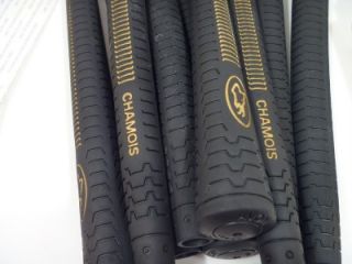 13 Avon Chamois Black Jumbo Size Golf Grip Kit