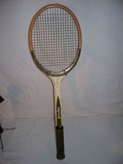 Vintage Wood Tennis Racquet Spalding Pancho Gonzales