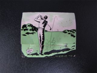 Vintage General Telephone Comp FL Matchbook Golf Tees