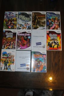 Used 10 Wii Games 1 Used GameCube