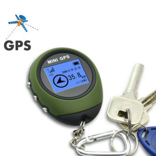 Mini Personal GPS Receiver Location Finder Keychain