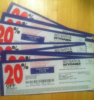  Bed Bath and Beyond 15 Coupons 20 Off