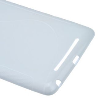  Skin TPU Gel Wave Style Case for Google Nexus 7 Tablet White