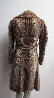 Womens Sz 2 4 Vintage Great Geoffrey Cat Fur Coat