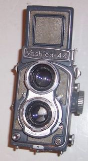 Yashica 44 Medium Format Camera Twin Lens Reflex TLR 4 127 Film w