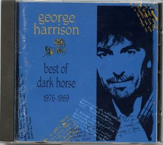 GEORGE HARRISON Best Of Dark Horse 1976  1989 OOP CD greatest hits The