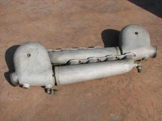 Glenwood Vintage Big Block Chevy Jet Boat V drive Exhaust with 3 Snail