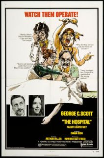 The Hospital 1971 Original Movie Poster George C Scott