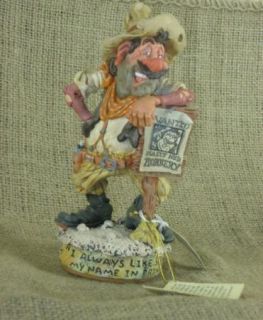 New Jack Graham Cowpie County Asty Ned Wanted Robbery Western Resin