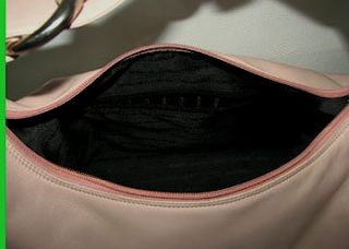 New Gianmarco Lorenzi Ribbon Pink Design Handbag Purse