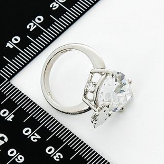  JEWEL ENLIGHTENED™   Swarovski Elements Silver Ring Drop type Japan