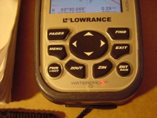 Lowrance Ifinder H20 C GPS WAAS Receiver Waterproof