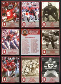 TK Legacy Ohio State Buckeyes Heroes Series IV Complete Basic Set 30