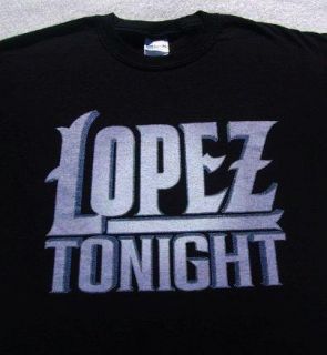 Lopez Tonight Comedian George Talk Show Medium T Shirt
