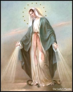  10 Catholic Art Picture Print Blessed Virgin Mary OUR LADY OF GRACE