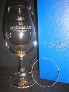 Macallan Scotch Whisky Glencairn Copita Nosing Glass