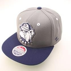 Georgetown Hoyas NCAA Snapback Hat Cap REFRESH Gray Navy