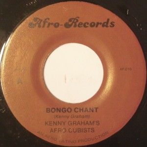Rhythm & Blues 45 KENNY GRAHAMS Bongo Chant AFRO Records RARE ** HEAR