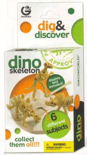  Skeleton Dig Discover Dino Geoworld Fossil Dinosaur Prehistoric