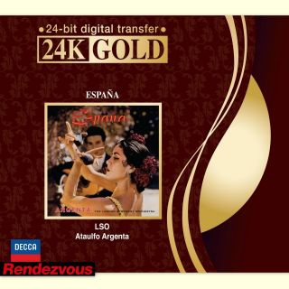 Argenta/LSO Espana 5 Spanish Dances CD *Japan 24K Gold Disc *Ltd 1,000