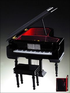 Grand Piano w Jewelry Music Box Musical Instrument BL