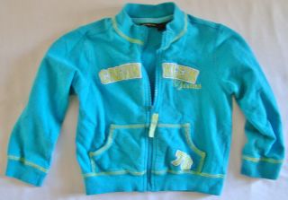 Calvin Klein Girls Blue and Green Jacket Size 4T