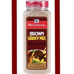 McCormick 21 oz Jumbo Brown Gravy Mix Beef Seasoning