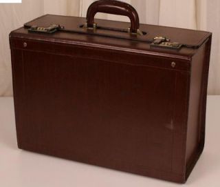 Gerard Butler Law Abiding Citizen Prop Leather Suitcase