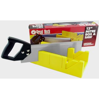 Great Neck BSB14 Saw Miter Box with Miter Saw