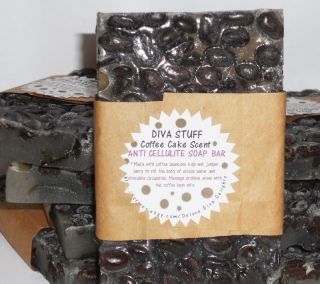 Divas Coffee Bean Anti Cellulite Glycerin Soap Bar