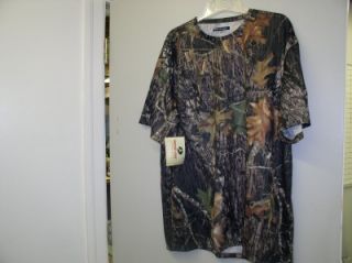 Mens Mossy Oak Short Sleeve Performance Hunting T Shirt 3XL New Super