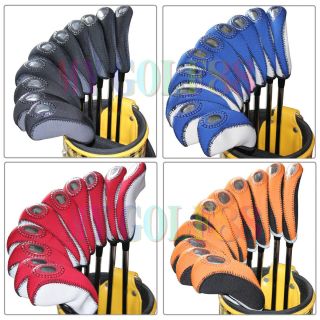 Golf Club Iron Head Covers Case Neoprene Headcover for TaylorMade