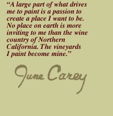 June Carey Alexander Valley Winery Masterwork™ Giclee Canvas