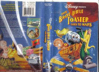 VHS Disneys Brave Little Toaster Goes to Mars