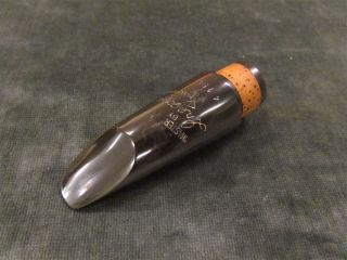 Vintage Hard Rubber MC Gregory Master Hollywood BB Clarinet Mouthpiece