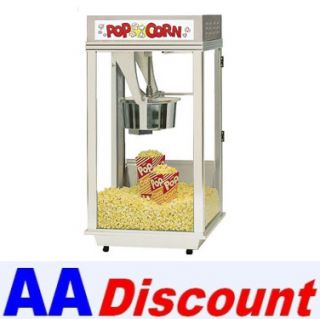 New Gold Medal Ultimate Bronco Pop Popcorn Popper Machine 8 oz Kettle