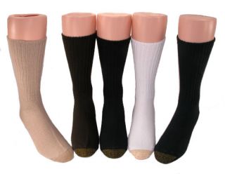 Gold Toe Mens Fluffies Soft Cotton Casual Socks