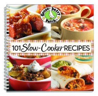 Gooseberry Patch 101 Slow Cooker Crockpot Recipes Cookbook Lots of