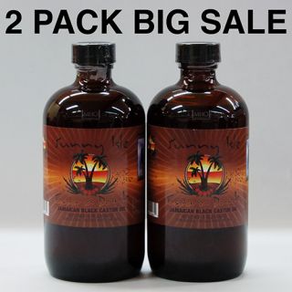  Isle Extra Dark Jamaican Black Castor Oil 8 oz 2 Pack Big Sale